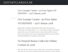 Tablet Screenshot of gestuetclassica.de